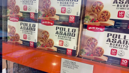 Red's Pollo Asado Burrito, 10-Count Box