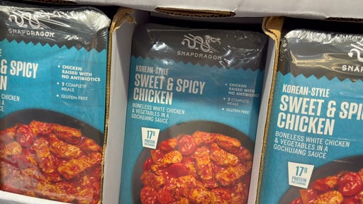 Snapdragon Korean-Style Gochujang Chicken, 2 x 18 oz Pouches