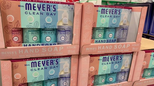 Mrs. Meyer's Clean Day Hand Soap Variety Pack, 4 x 16 fl oz
