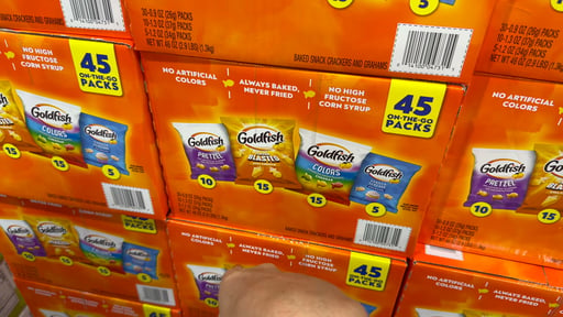 Pepperidge Farm Goldfish Variety 45 Count Box