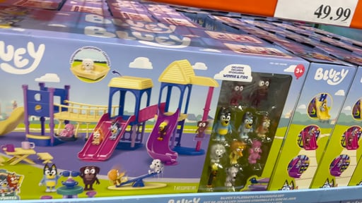 Bluey Playdate Playground Set