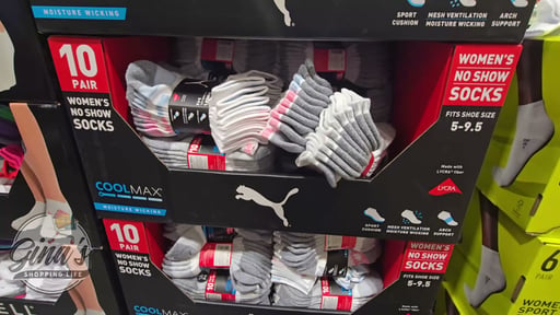 Puma Women's No Show Socks 10 Pairs