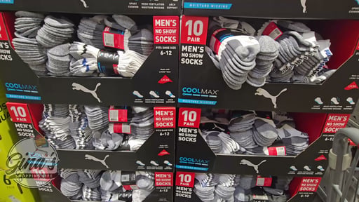 PUMA Men's No Show Sock 10 Pair