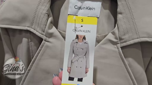 Calvin Klein Women's Hooded Trench Coat