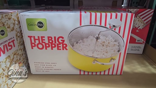 GreenPan The Big Popper 5.39 Qt Popcorn Popper