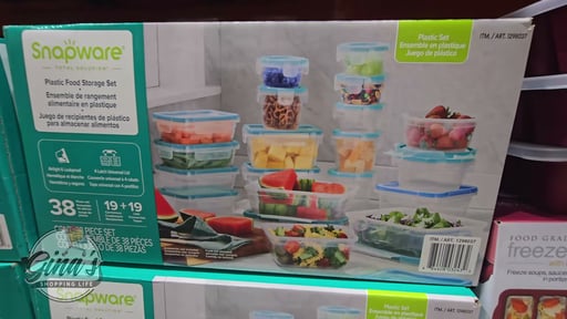 Snapware 38-Piece Plastic Food Storage Set