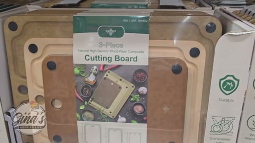 MIU 3-Piece Wood Fiber Cutting Board Set