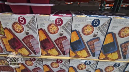 MIU Food Grade Silicone Freezer Trays 5-Pack