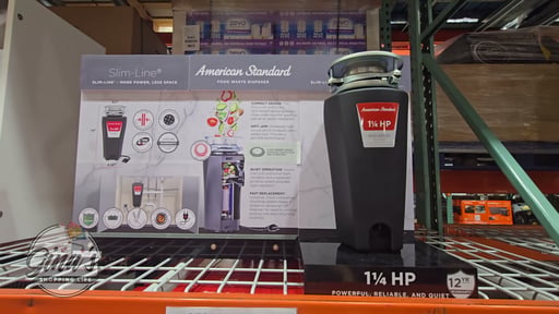 American Standard Slim-Line 1.25HP Garbage Disposer