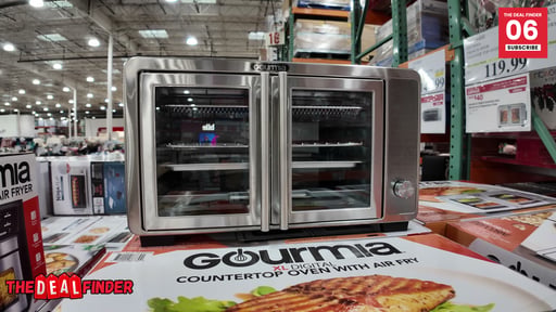 Gourmia French Door Countertop Oven
