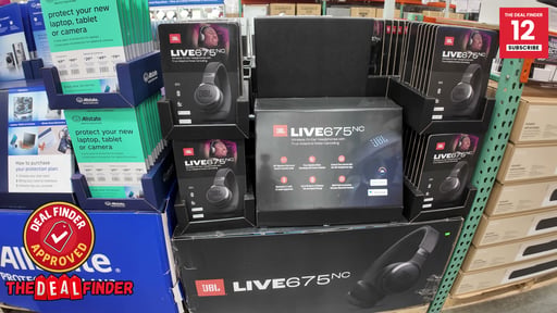 JBL Live 675NC Wireless On-Ear Headphones