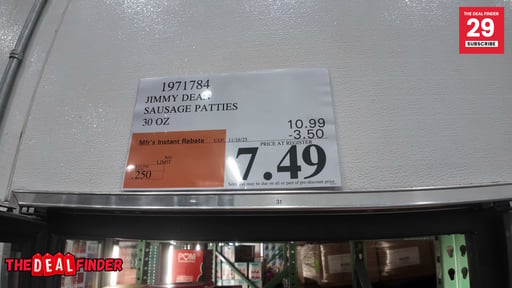 Jimmy Dean Sausage Patties 30 oz