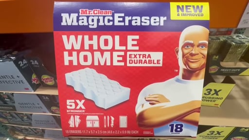 Mr. Clean Magic Eraser Whole Home Extra Durable, 18 Count