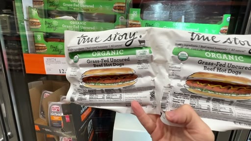 True Story Organic Hot Dogs, 3-Pack (10 oz each)