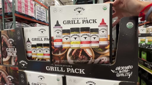 Kinder's Organic Signature Grill Pack, 6-Count, 54.4 oz