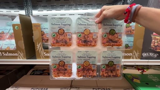Norwegian Cold Smoked Salmon Topping