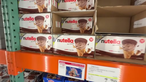 Nutella Ice Cream Cones, 10-Count Box