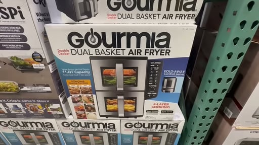 Gourmia 11 Quart Double Decker Air Fryer