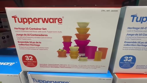Tupperware 32-Piece Heritage Food Storage Set