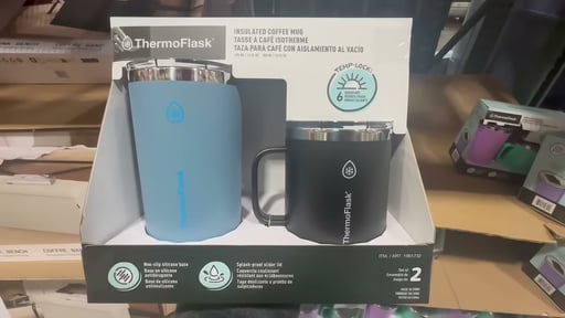 ThermoFlask Thermal Coffee Mugs 2 Pack