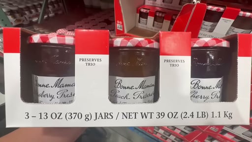 Bonne Maman Preserve Trio Variety, 3 / 13 Ounce Jars