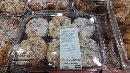 Almond Croissant Pastry 6 Count