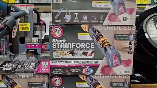 Shark StainForce Cordless System with Stain Striker Formula