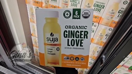 Suja Organic Ginger Love Lemonade 6/10.5 oz