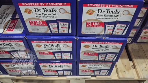 Dr. Teal's Epsom Salt 2 x 6 lb bags