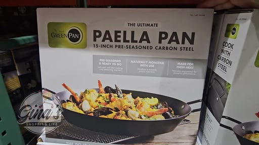 GreenPan Carbon Steel 15" Paella Pan