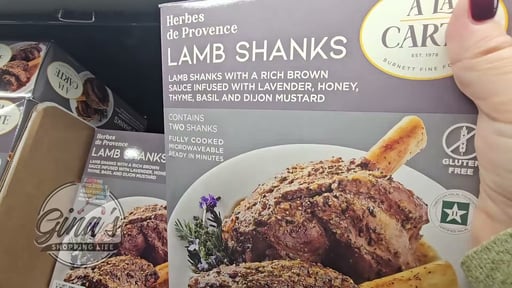 A La Carte Lamb Shank Herbs De Provence