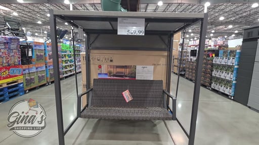 Agio Menlo Woven Patio Swing