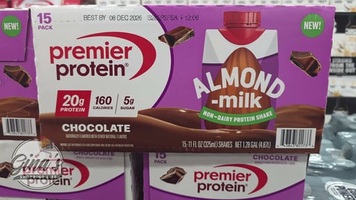 Premier Protein Shake Chocolate Almond Milk 11 fl oz, 15-Pack