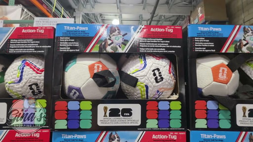 FIFA World Cup Dog Soccer Ball Pack, 2-Pack