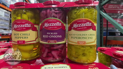 Mezzetta Variety Pack Pickled Condiments, 3 x 24 oz