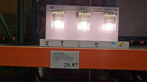 Rose Appliances 3-Light Vanity Bar