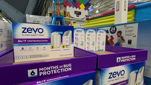 Zevo Flying Insect Trap 2 Devices / 6 Refills