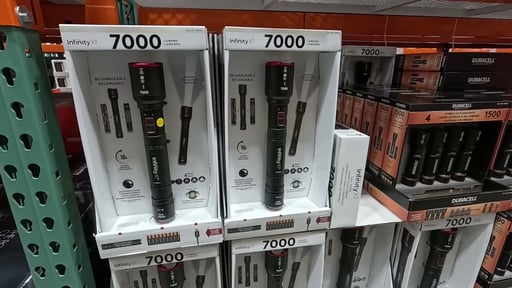 Infinity X1 7,000L Flashlight Hybrid Power