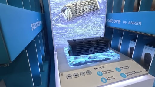 Soundcore Boom 3i Bluetooth Speaker, Black