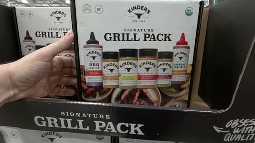 Kinder's Organic Signature Grill Pack, 6-Count, 54.4 oz