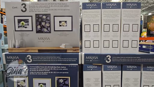 Mikasa Home Accents Gallery Frames, Set of 3