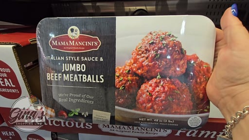 Mama Mancini's Jumbo Meatballs 48 oz
