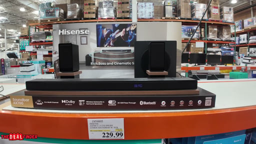 Hisense Soundbar AX700 5.1.4 Channel with Subwoofer