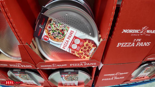 Nordic Ware 2-Piece 16" Pizza Pan Set