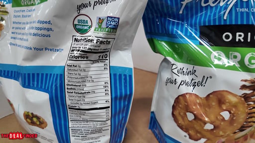 Snack Factory Organic Original Pretzel Crisp 28 OZ