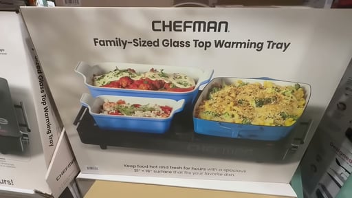 Chefman Warming Tray Family Size
