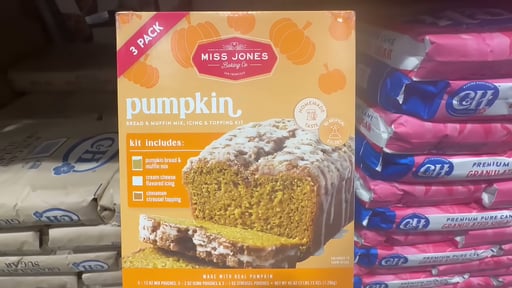 Miss Jones Organic Pumpkin Bread Mix, 3-15 Ounce Bags