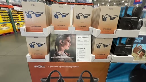 Shokz Dark Gray OpenRun SE Sports Bone Conduction Headphones