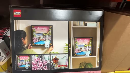 Lego Japanese Cherry Blossom Landscape