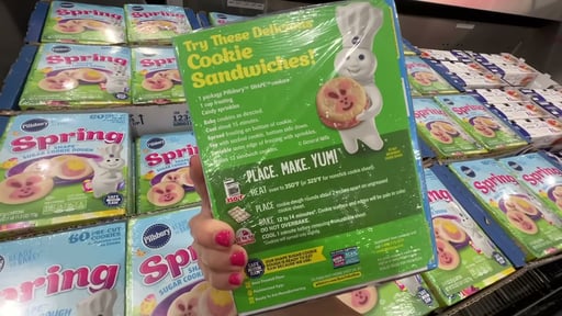 Pillsbury Spring Shape Sugar Cookie Dough (60 Count)